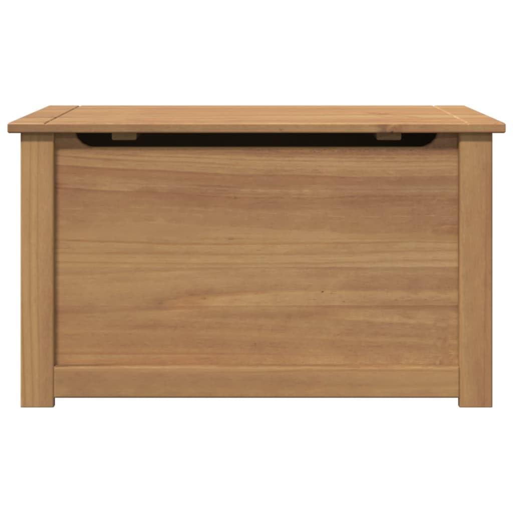 Baule in legno Panama con coperchio, 79 x 42 x 46 cm, in legno di