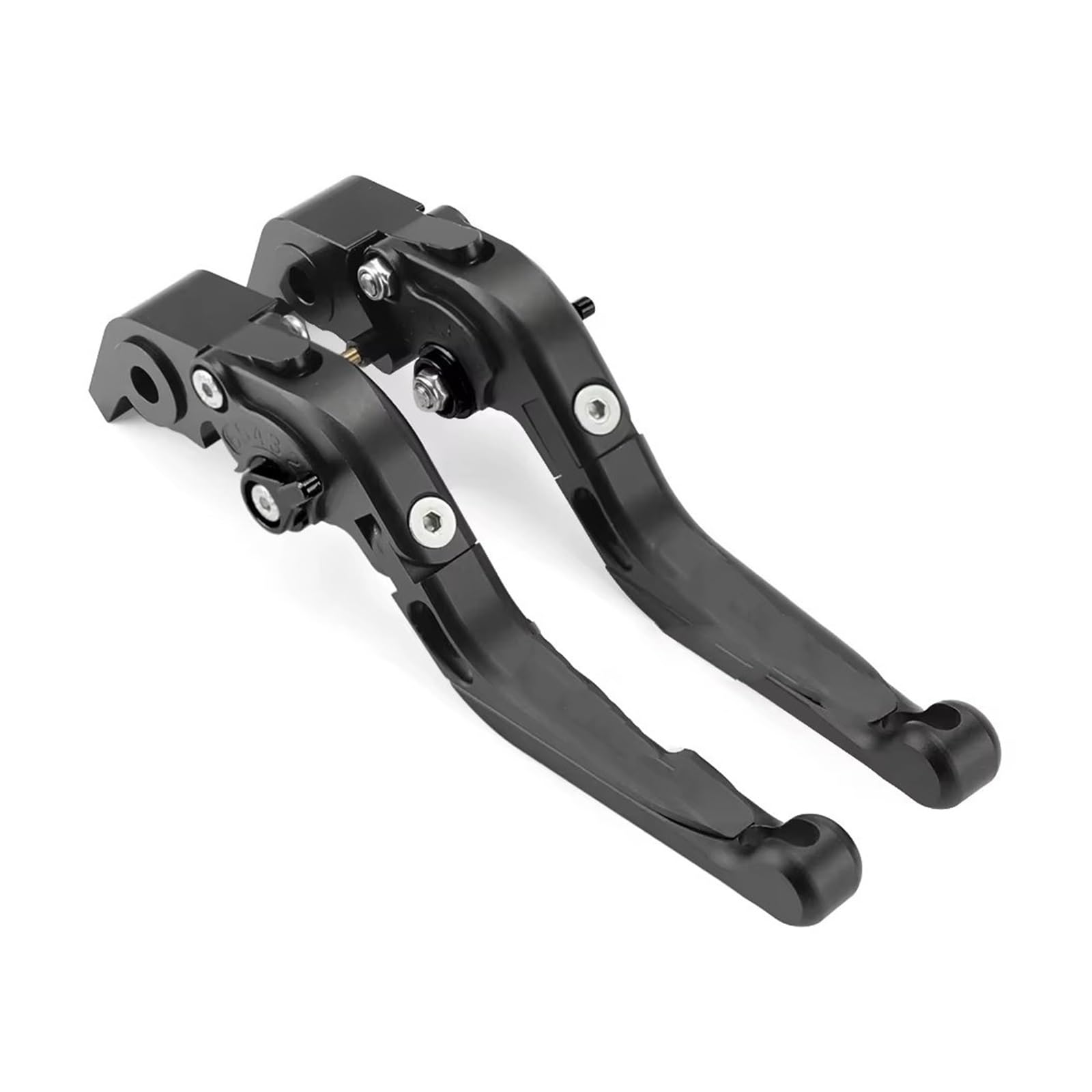 Clutch Brake Lever Folding Clutch Brake Lever for Ducati Multistrada V4 Rally Pikes Peak Multistrada V4S Brake and Clutch Lever(Black Red)