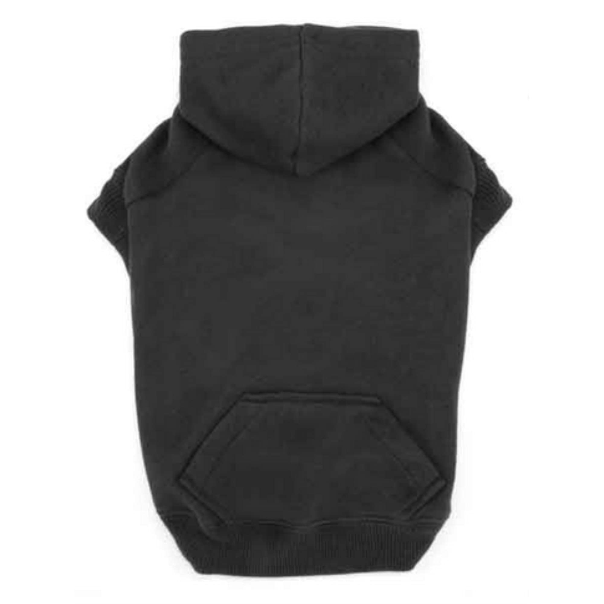 Casual Canine Moletom básico para cães, médio, preto