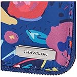 Travelon RFID Blocking Passport Zip Wallet - Image 4