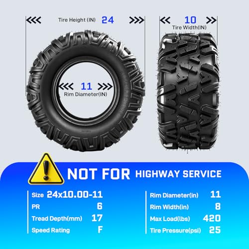 Trible Six All-Terrain ATV Tire