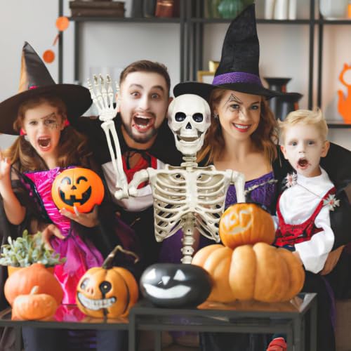 Image of breesky Skeleton for Halloween Life Size: 5.4ft Realistic Human Skeleton