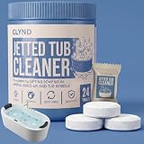Best 6 Person Hot Tub UK: 10 Tested Picks (2026) 10 CLYND Jetted Tub Cleaner for the Jets and the Tubes 24 Tablets Hot Tub Cleaner for Jet Bathtub Heavy Duty - No Harsh Chemicals and Septic Safe - Compatible with Whirlpool, Spa, Jetted Bath
