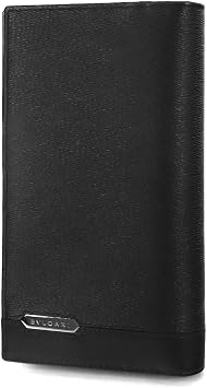 Bvlgari SerpentiScaglieMan 280922 Mens Long Wallet, Black
