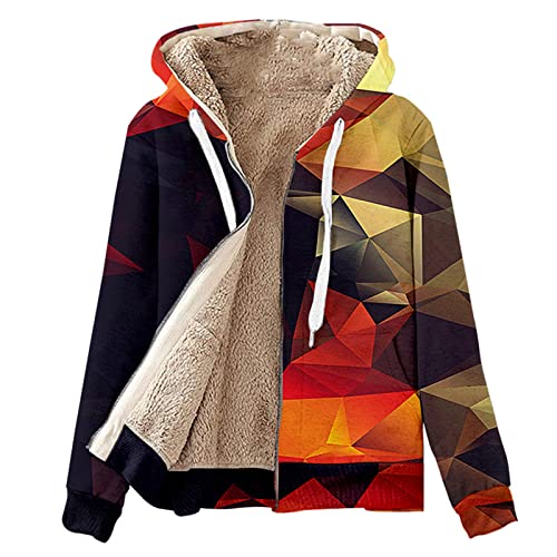 Veste thermique d'hiver homme et femme UIOKLMJH en polaire rembourrée style vintage taille XXXXL