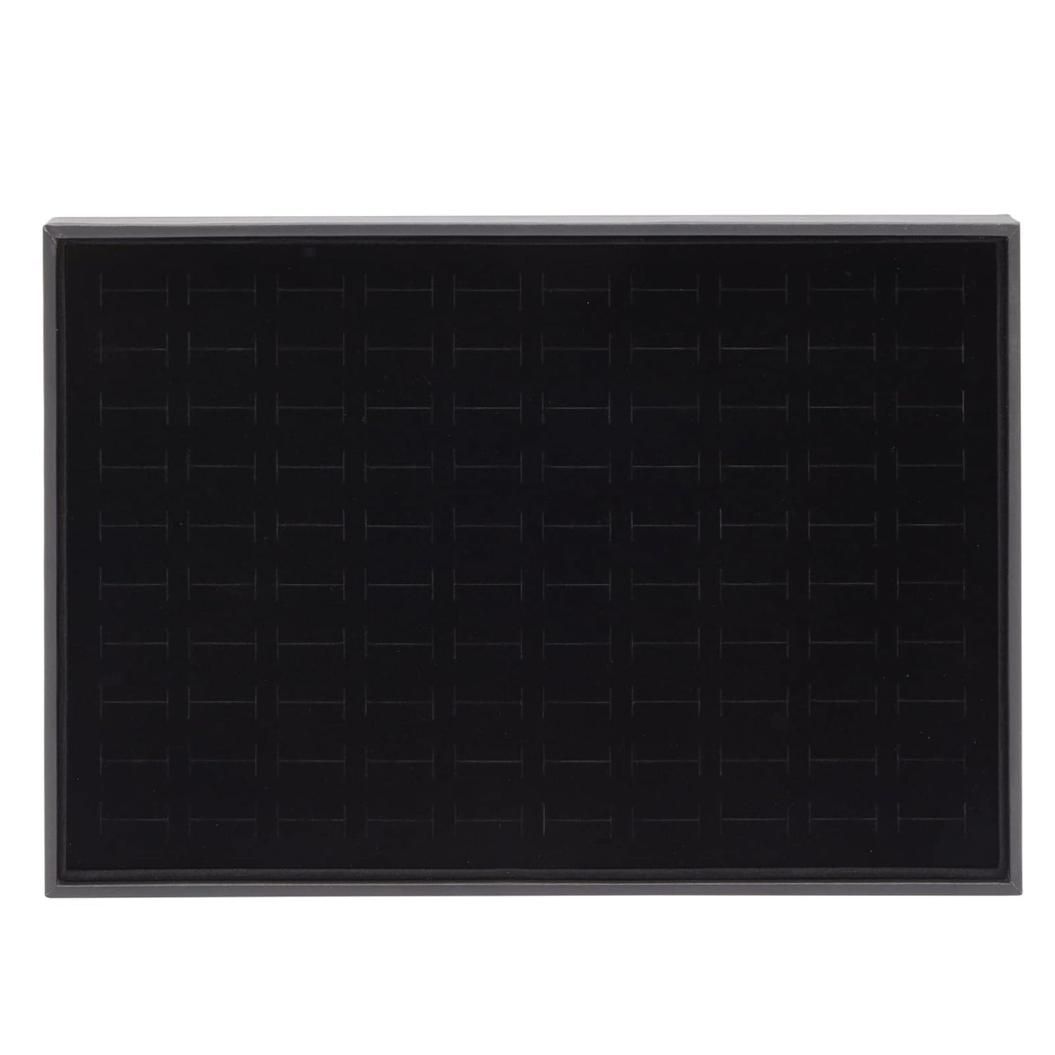 Lucky Store Black Velvet Ring Display Tray 100 slot-image-10