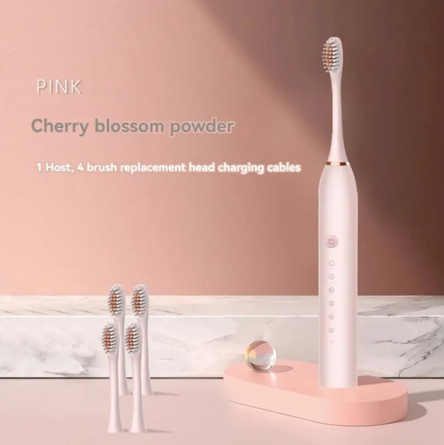 Dentes Care Sonic Electric Tootbrush (Pastel Pink, Adult) 4 51Vi5RpR0uL