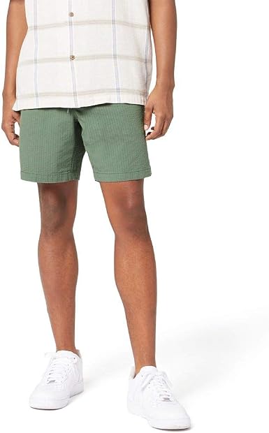 Straight Fit Drawstring Shorts 