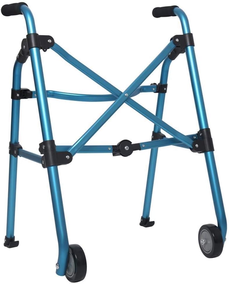 Standard Walkers Walking Aid Walking Stick Blue Folding