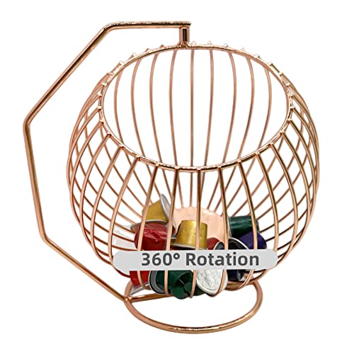 K Cup Holder-Coffee Pod Holder-360° Rotation Coffee Pod Organizer-Coffee Pod Storage-Espresso Pod Holder #TOP29
