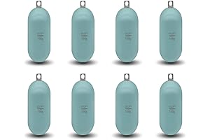 ECOFt Lead-Free Raindrop Fishing Bank Sinker Assortment
