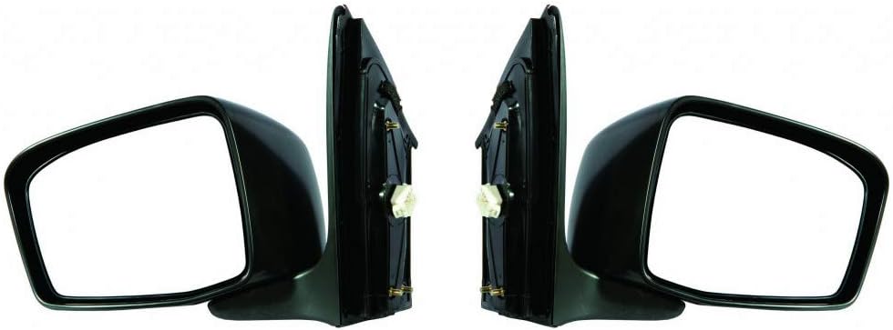 For Honda Odyssey 2005-2010 Door Mirror Driver and Passenger Side | Pair | Power | Non-Heated | Textured Black | Replacement For 76250SHJA13 | HO1320156