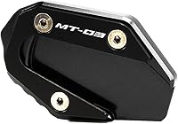 Vista 1 de MOWOK Compatible con Yamaha MT03 MT-03 2014-2025 2026 2024 2023 2022 2021 2020 Soporte lateral para motocicleta, accesorios de motocicleta, soporte
