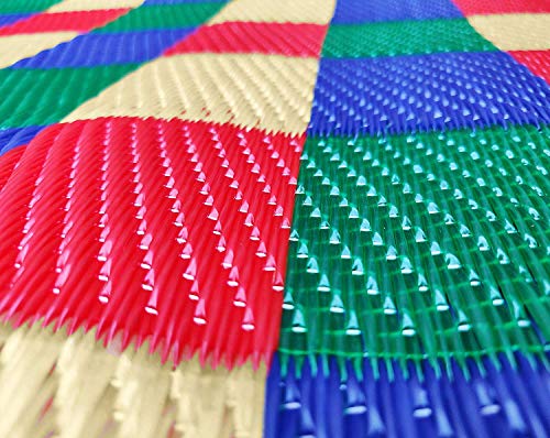 Plastic Floor Mat Chatai Multi Color and Design Standard