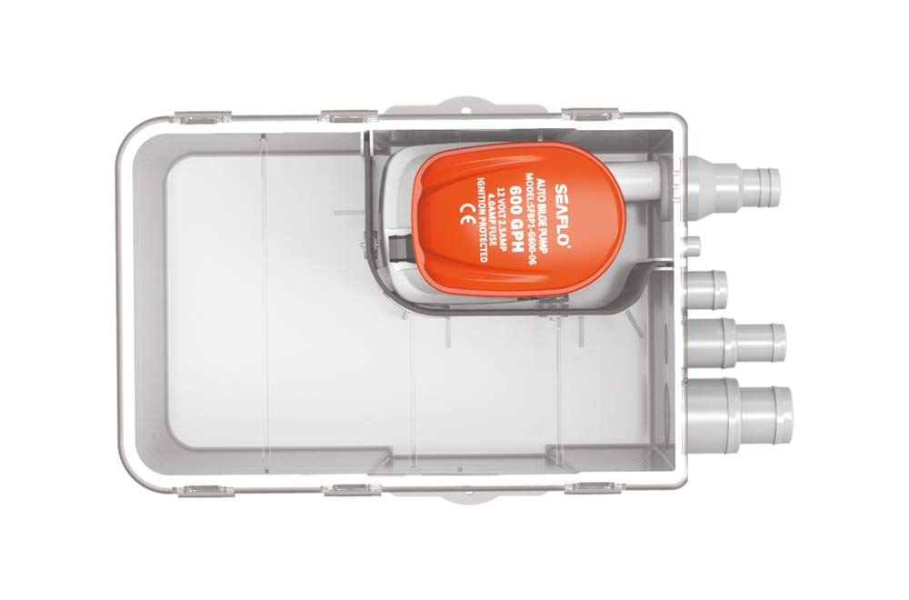 Seaflo Sistema 47 LPM Doccia 47 LPM Shower Sump System