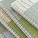 4PC-B5/A5 Overture Coil This Student's Creative Horizontal line Exercise Book -A5 Flowers