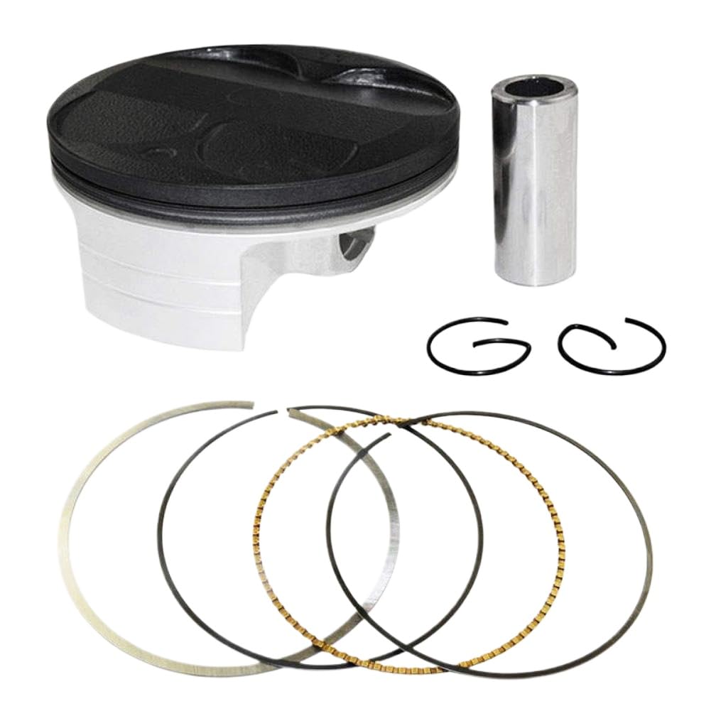 Kit completo de anillos de pistón de 77mm, diámetro del cilindro de motocicleta, tamaño STD, Compatible con RMZ250 2004 2005 2006(Piston Kit 77mm)