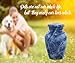 Marble Finish Keepsake Sharing Urn – Mini Metal Cremation Urn for Human or Pet Ashes – Small Memorial Token Urn with Velvet Bag & Funnel – A Perfect Tribute & Gift for Families (Exotic Blue)