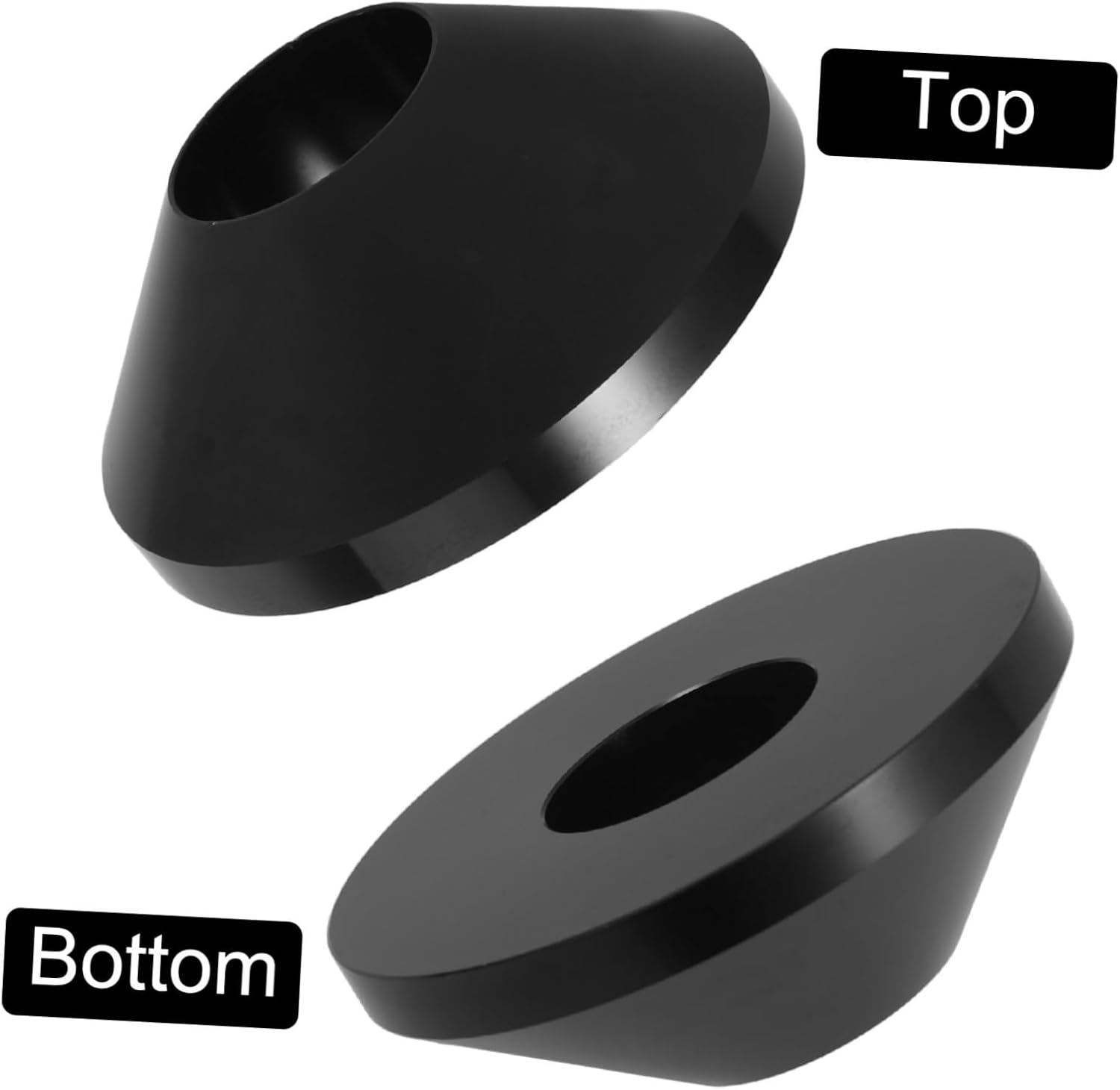 Manual Motorcycle Tire Changer Tool Centering Cone Tire for Easy Mounting and Alignment of Vehicles Hub Opening