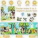 Easter Magnetic Puzzle for Toddlers 1-3, Christian Jesus Jigsaw Puzzle with Bunny Eggs, Easter Basket Stuffers for Nativity Story Gifts, Spring Bible Scene Activities Games Toys for 4 5 6 7 8 Boy Girl