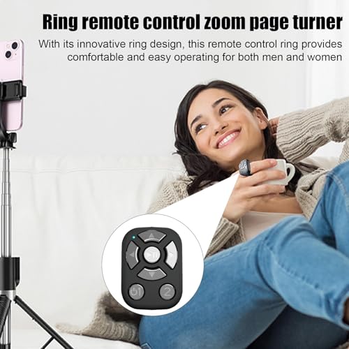 Télécommande page turner scroller de doigt Type-C rechargeable pour smartphone