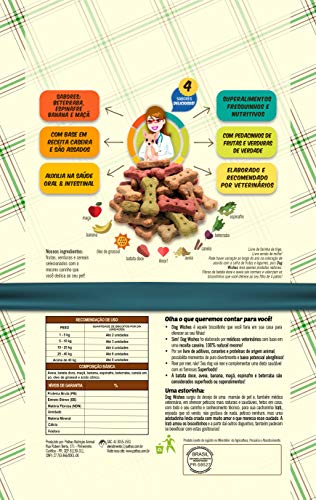 Dog Wishes - Biscoitos crocantes - Frutas & Vegetais 150g