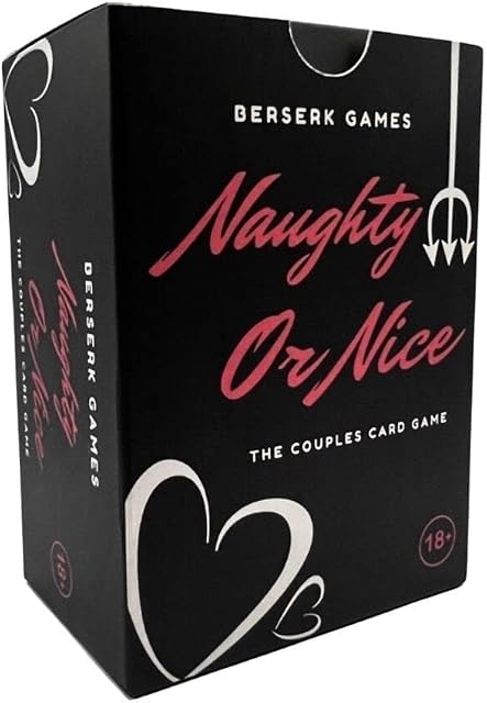 Naughty or Nice - The Couples Card Game | Conversation Starters | Romantic Gifts | Valentines Day | Date Night | Night in with Boyfriend, Girlfriend, Husband or Wife
