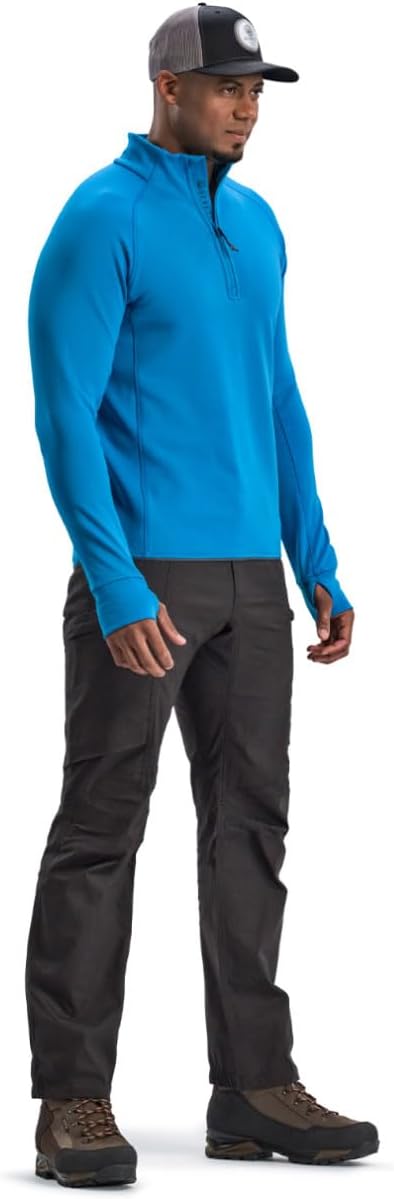 Beretta Men's Stretch Tech Half Zip Fleece - High-Performance Regular Fit Shirt for Hunting, Fishing & Active Lifestyle