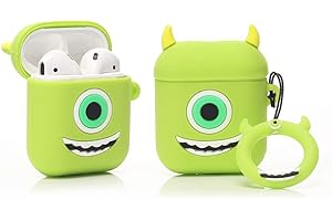 Silicone Case Compatible with Airpods 1&2: Keep Your Precious Earbuds Mike-Protected!