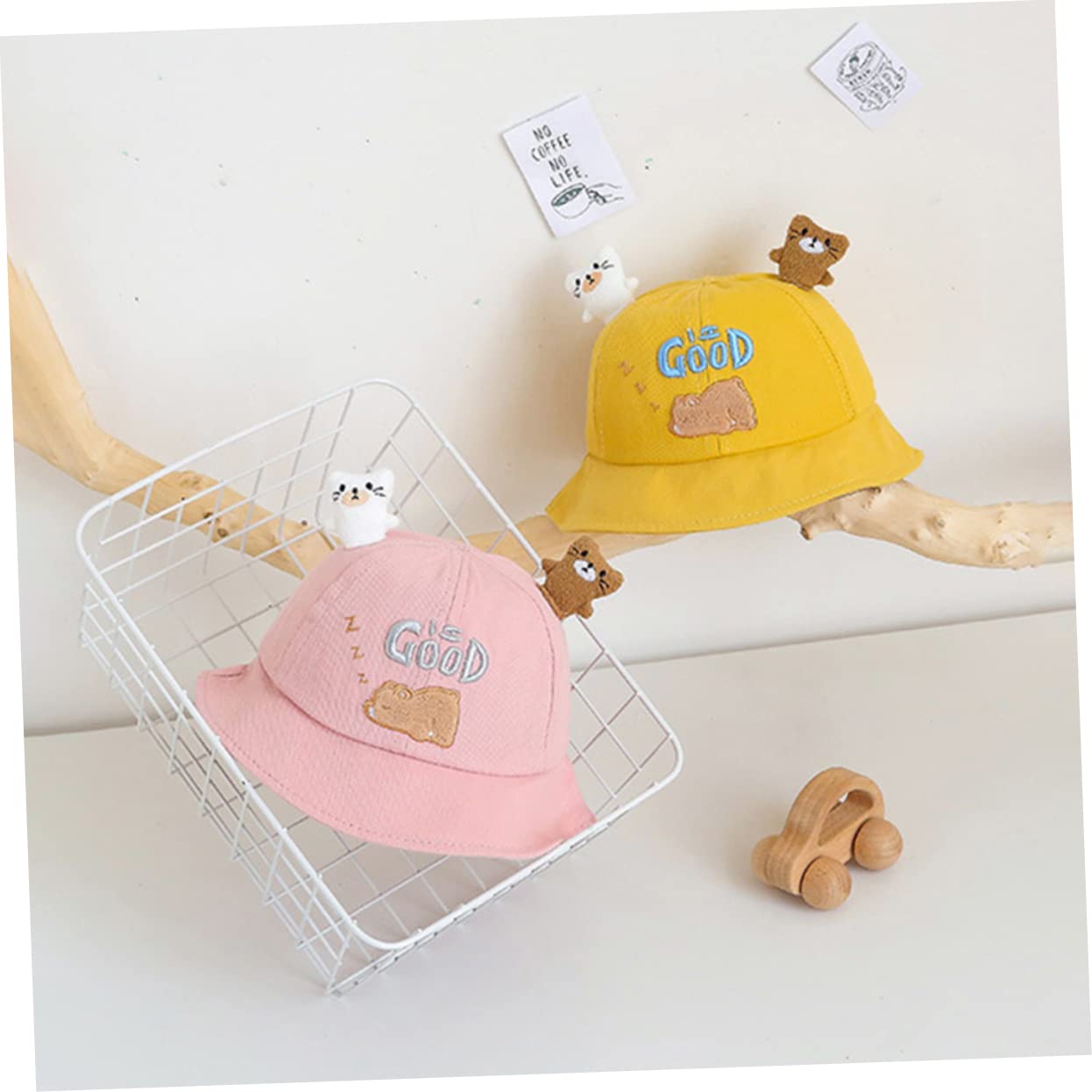 minkissy Cappello Sole Cartoon con Ampia Visiera Cappellino per Ragazzi e Ragazze per attività all Aperto