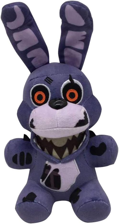 Security Breach Plush Toy FNAF Plushies Easter Bunny Rabbit Plush Toys Vannie Glamrock Freddy Montgomery Gator Roxanne Toys Gift for Babies Kids Boys - 7IN