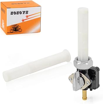 Fuel Valve Petcock 22mm Straight Outlet For Sportster 883 1200 XL883 XL1200