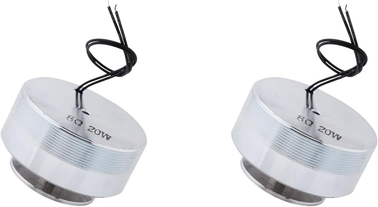 FTVOGUE 2Pcs 50MM 2Inch All Frequency Resonance Speaker Vibration Strong Bass Louderspeaker