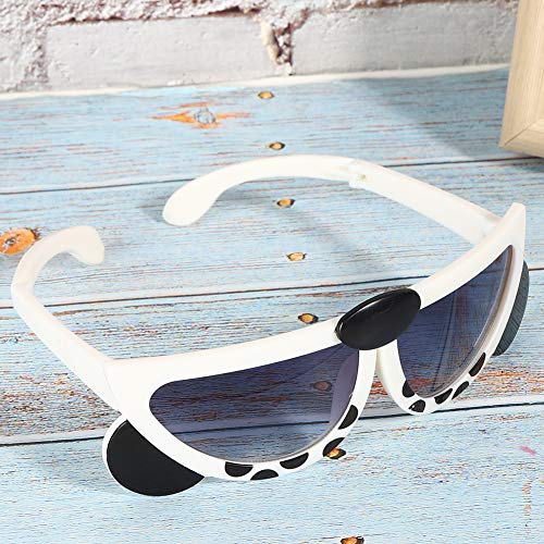 Folding Sunglasses, Portable Children Sunglasses Folding Cartoon Animal Pattern Summer Glasses Toy Kids Sportinggoods Novelty Toys(White Panda¡ê?4