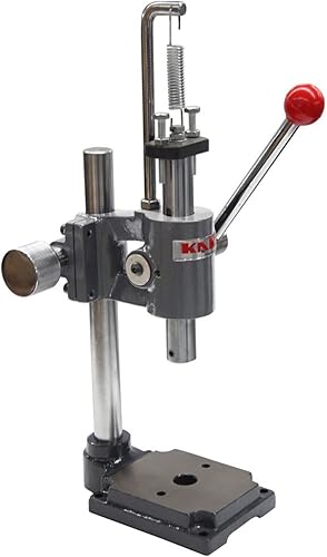 KAKA Industrial AP-1S - Prensa de cenador, punzonadora de mano, ajuste de altura de prensa, herramientas de joyería para bricolaje de cuero,