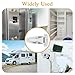 2Pcs 14cm/5.5inch T Strap Hinge Zinc Alloy Material Tool Box Carriage Compartmen Door Hinge Replacement for Toolbox Car Door(2Pc Black)