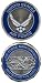 United States Military US Armed Forces Air Force Maintenance - Good Luck Double Sided Collectible Challenge Pewter Coin