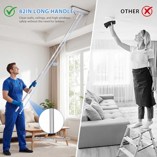 Wall Cleaner Mop with 80