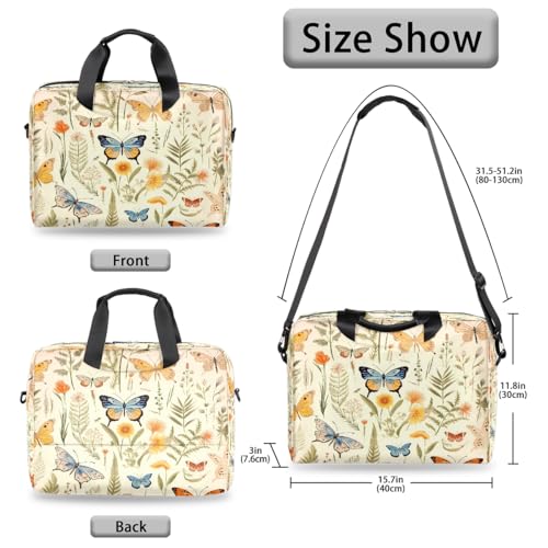 Bolso Vintage para Laptop de 16 pulgadas, maletín delgado para negocios miniatura 5
