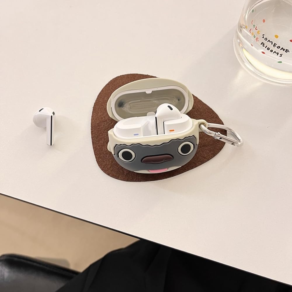 Earphones Case for Samsung Galaxy Buds 3 FE (2025) / Buds 3 Pro(2024) / Buds 3 (2024),Cute 3D Cartoon Ox Anime Full Body Protective Case,Kawaii Silicone Soft Shell for Boys Girls - Image 7