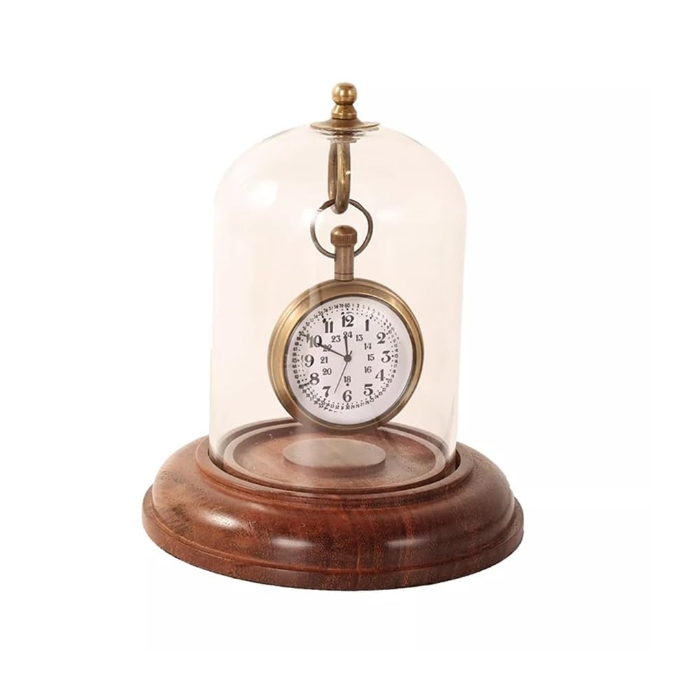 Reloj de mesa vintage digital para solucionar la falta de decoración en tu mueble de salón