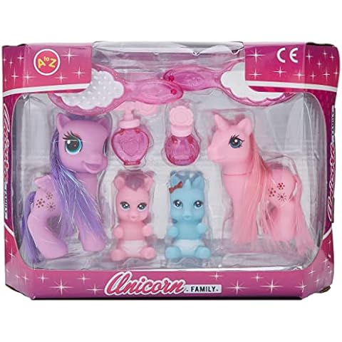 A to Z 32314 Unicorn Family Playset Cover