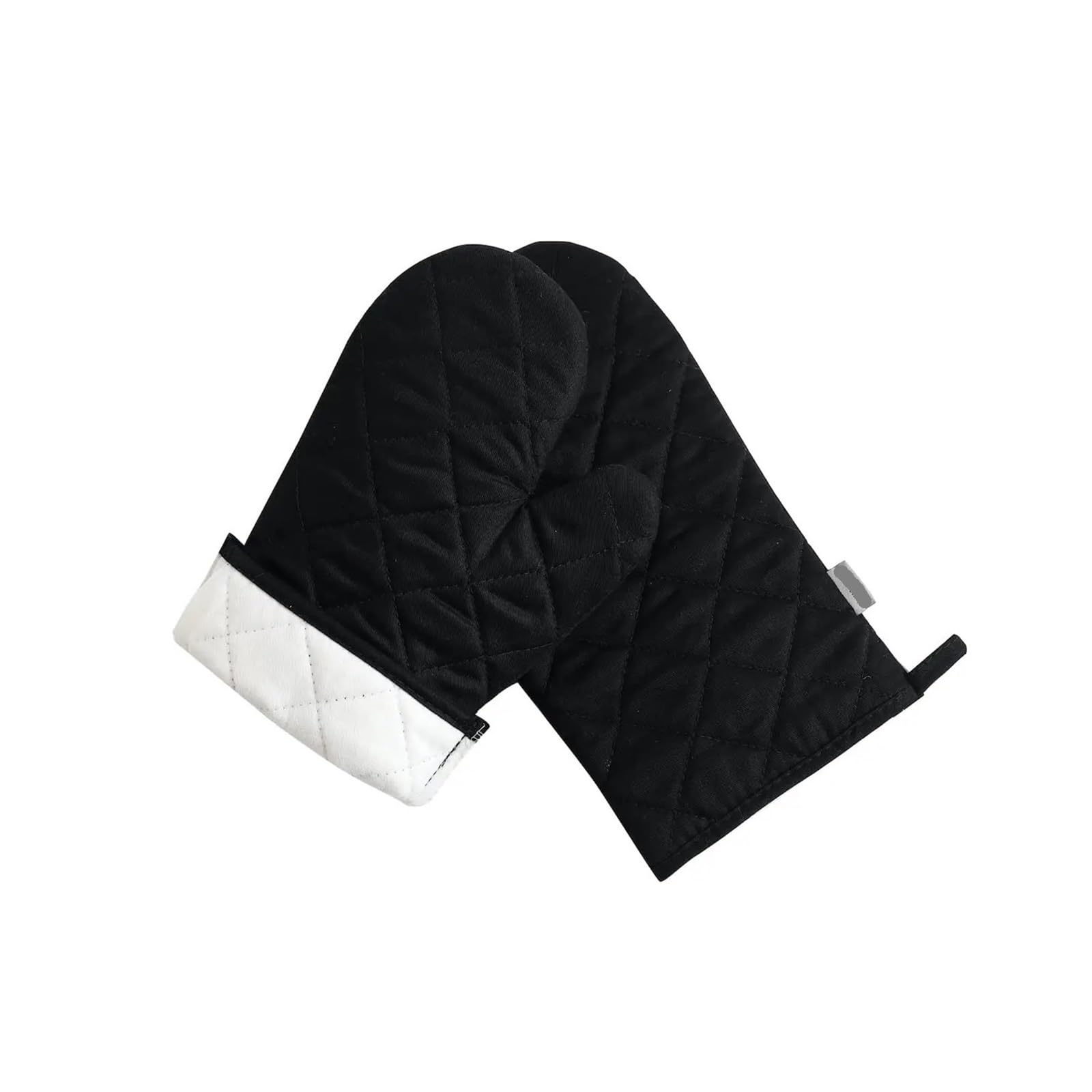 Genérico 2PCS Guantes de Horno, algodón Silicona, 11x7 Inch Cocina