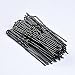VNDEFUL 100PCS Black U-shaped Clip Pins，The Special Hair Pin Of The Studio Is Used To Add Coarse Fixed Tool U - shaped Card Hair