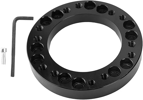 Zohisin Kit Adaptador de Espaciador de Volante para Coche 12.5mm Soporte de Hub 