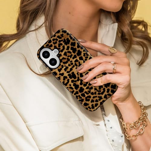 Coque de luxe iPhone 16 Plus imprimé léopard chic - 5