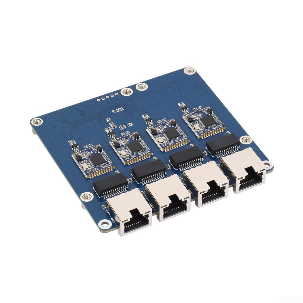 Adaptateur Ethernet 4 Ports Driverless pour Raspberry Pi 5(Gigabit ETH Board)