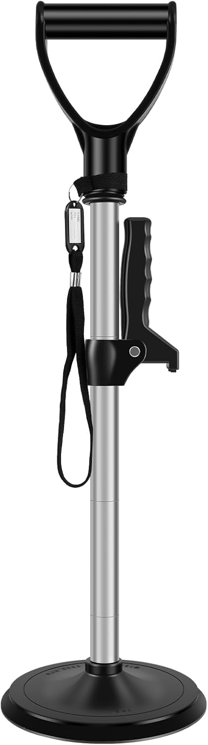 Mobility Aids Tool Height Adjustable Stand Assist Aid 6 inch Base Standing Aids Support Nonslip Mobility Assist Tool for Daily Living Aids Elderly