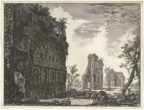 Art Mural Piranesi peinture poster 60x90cm pour sublimer votre séjour