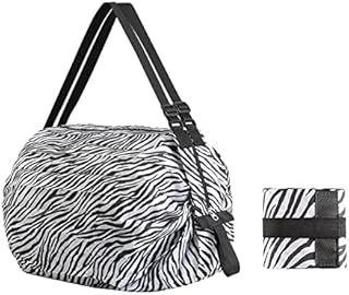 Foldable Shopping Bag, Reusable Foldable Shopping Bag, Foldable Shopping Bags, Lightweight Large Capacity, Portable Shopping Bags, Tote Bags, Snack Storage Bag, Navy Blue
